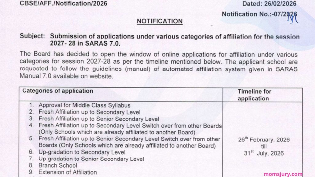 CBSE Circulars latest