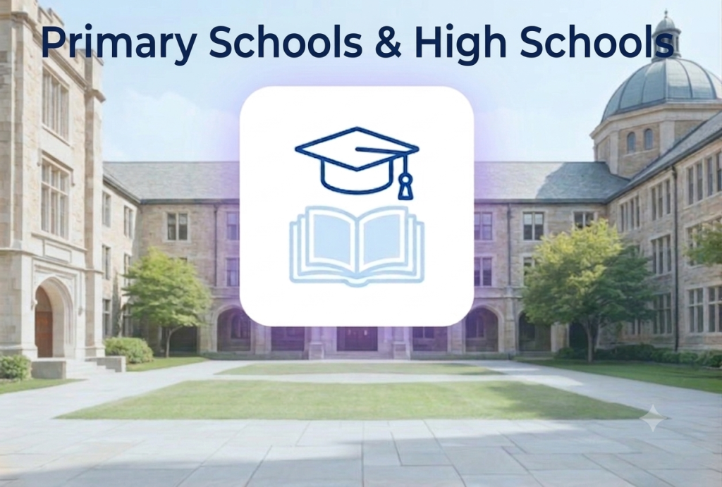 Primary Schools & High Schools​ category